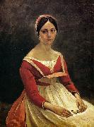 Jean-Baptiste Camille Corot Madame Legois oil painting